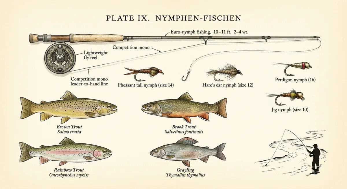 Nymphen-Fischen