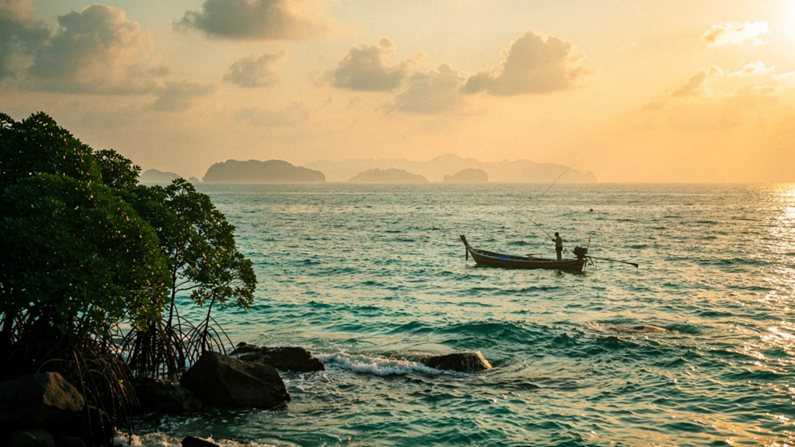Golf von Thailand & Andamanensee